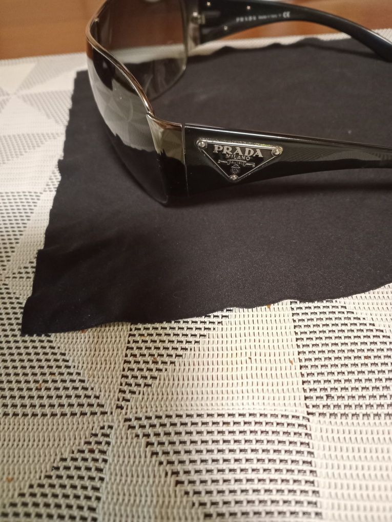 Prada Prada Milano Logo Unisex Sunglasses Size ONE SIZE - 5 Thumbnail