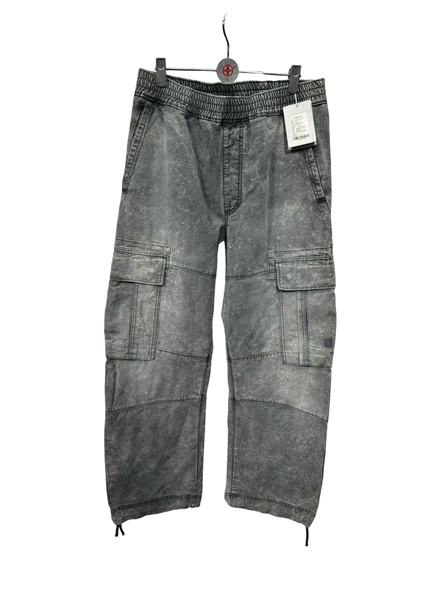 Givenchy Givenchy Washed Cargo Denim Jeans Size 31 Size US 31 - 1 Thumbnail