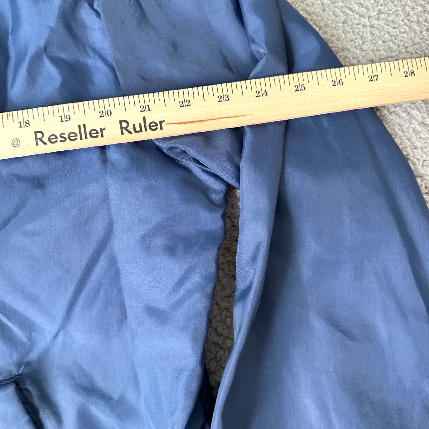 Vintage VINTAGE JC Penney Jacket Mens Bomber Jacket Nylon Blue 70s Workwear 80s 90s Casual Travel Quilted Button Collared Lightweight Medium Tours? Size US M / EU 48-50 / 2 - 6 Thumbnail