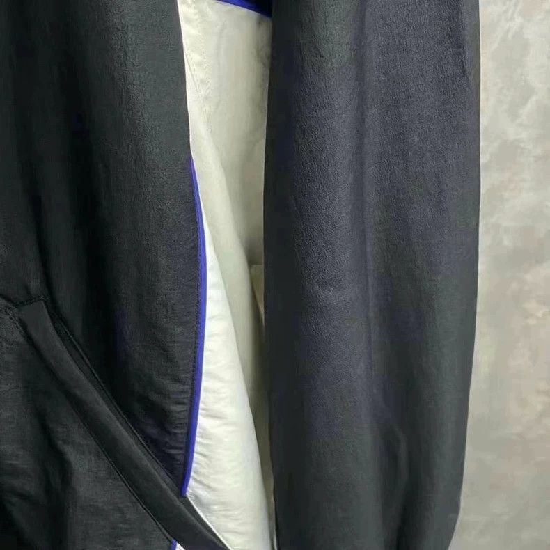 Balenciaga Balenciaga Black, white and blue embroidered logo jacket 25 Size US XXS / EU 40 - 4 Thumbnail