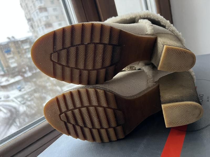 Prada PRADA LEATHER BOOTS WITH FUR Size US 7 / IT 37 - 3 Thumbnail