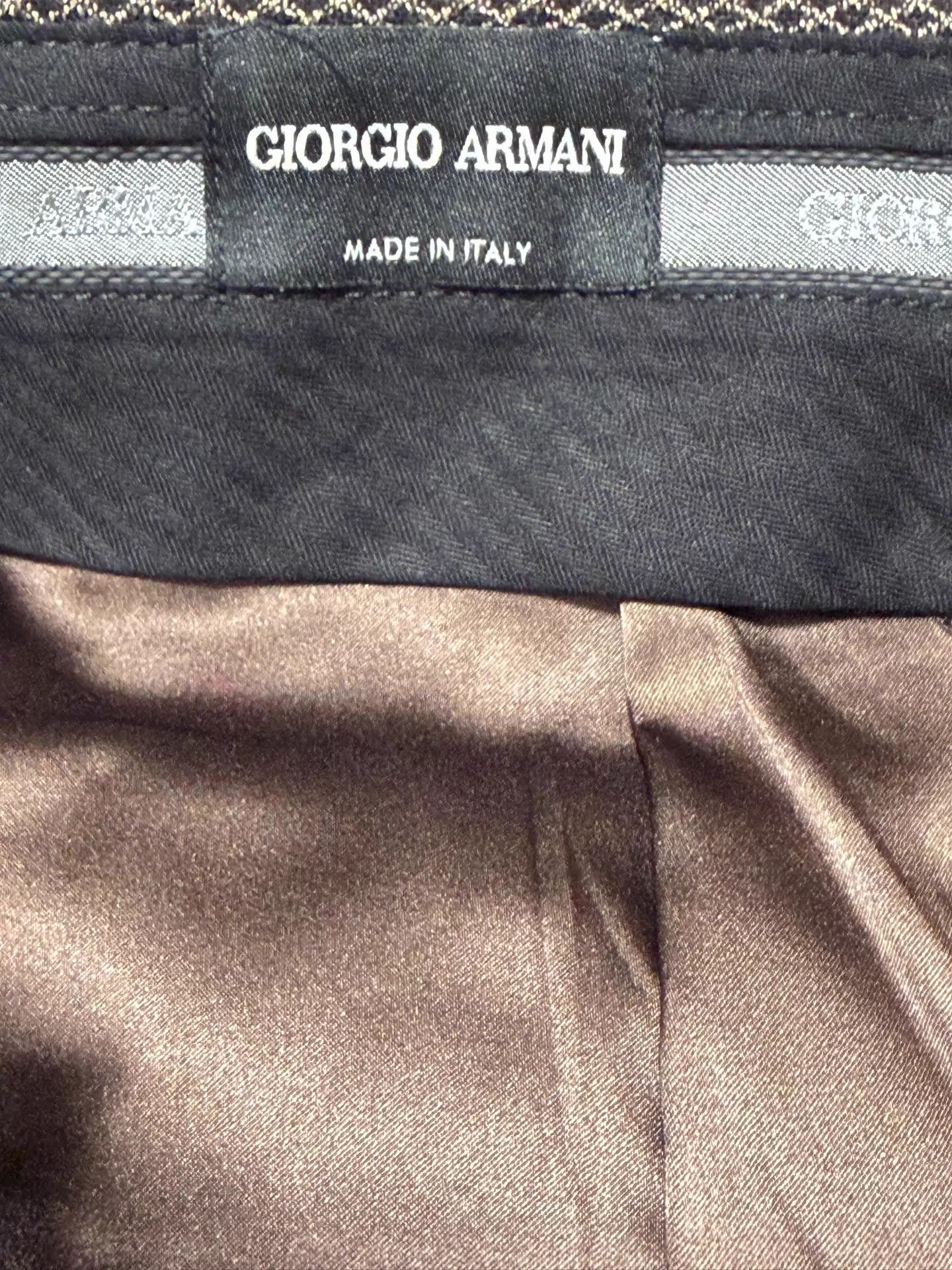 Giorgio Armani Giorgio Armani Slim Fit Camel Trousers Size 48 Size US 32 / EU 48 - 6 Thumbnail