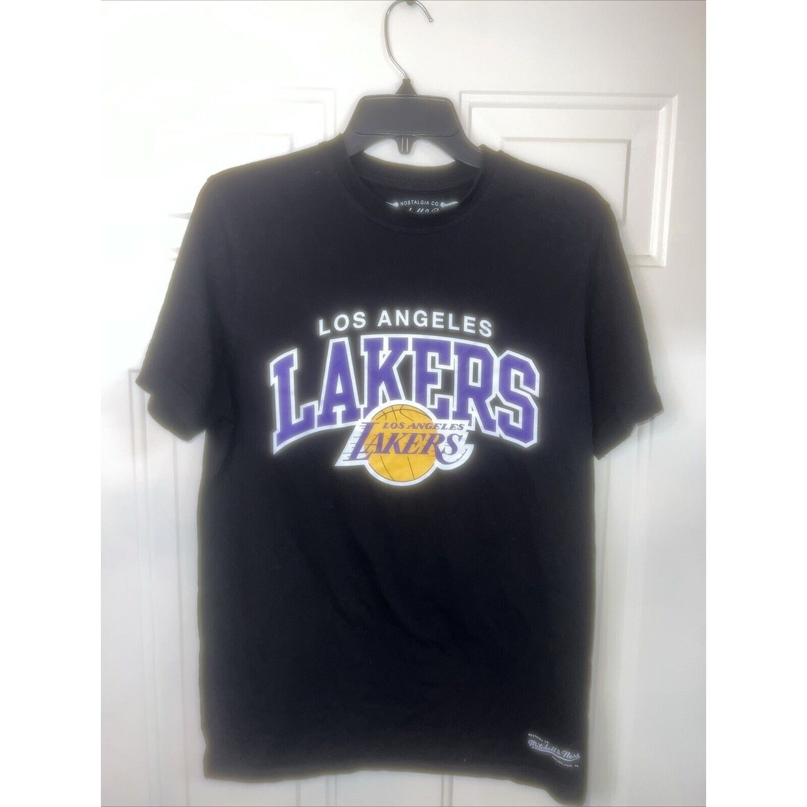 Mitchell & Ness Los Angeles Lakers Shirt Black Men's Small Mitchell & Ness Size US S / EU 44-46 / 1 - 1 Thumbnail