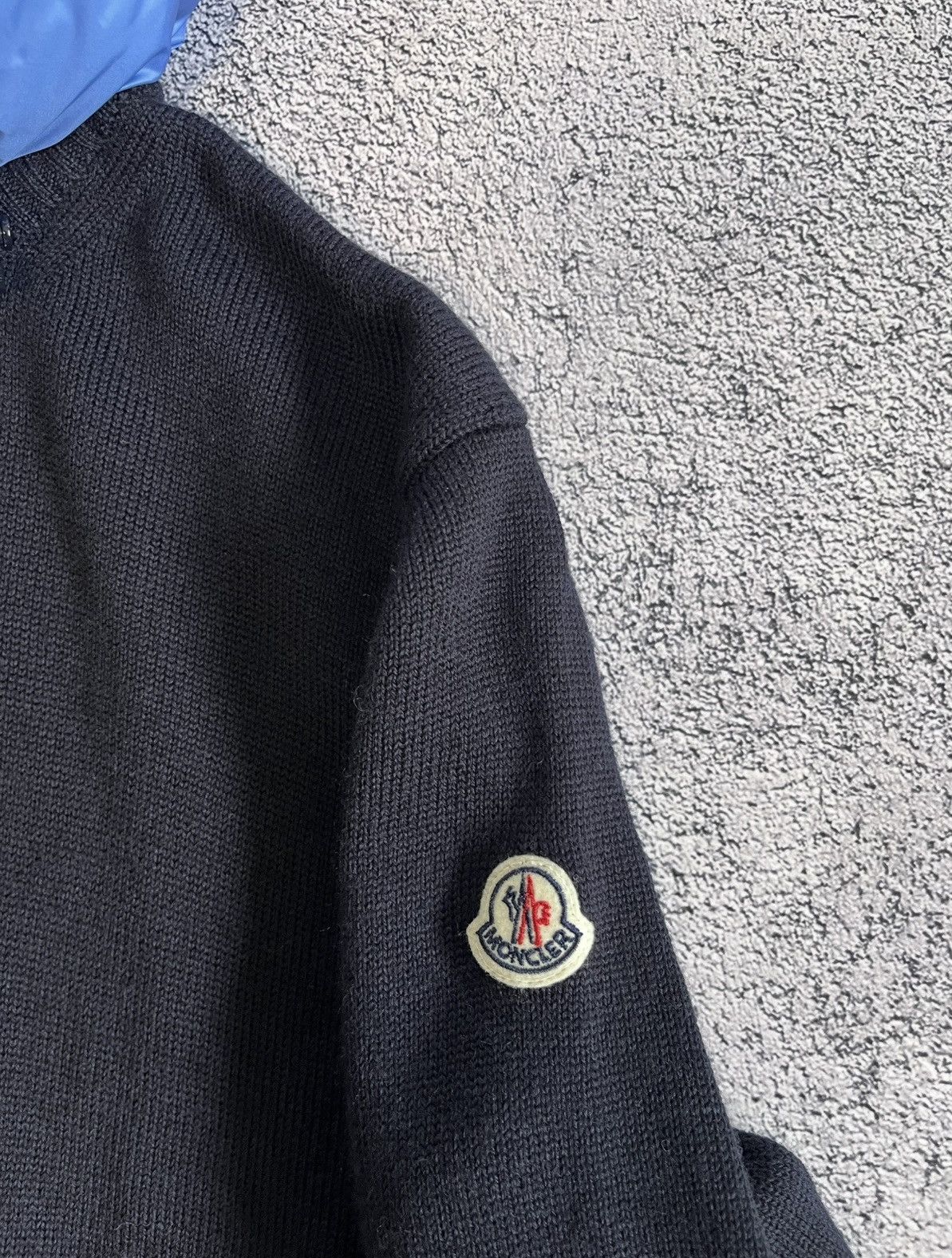 Moncler Moncler Maglione Tricot Girocollo Hybrid Knit Hoodie Sweater Size US L / EU 52-54 / 3 - 19 Thumbnail