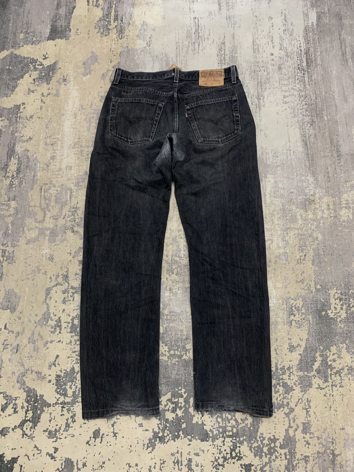 Levi's Vintage Levis 501 Levis Super Black Faded Jeans W32 Size US 32 / EU 48 - 7 Thumbnail