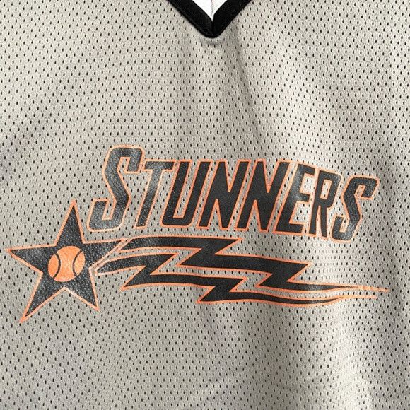 Vintage Vintage Gray Stunners Basketball Mesh Jersey - M Size M / US 6-8 / IT 42-44 - 4 Thumbnail