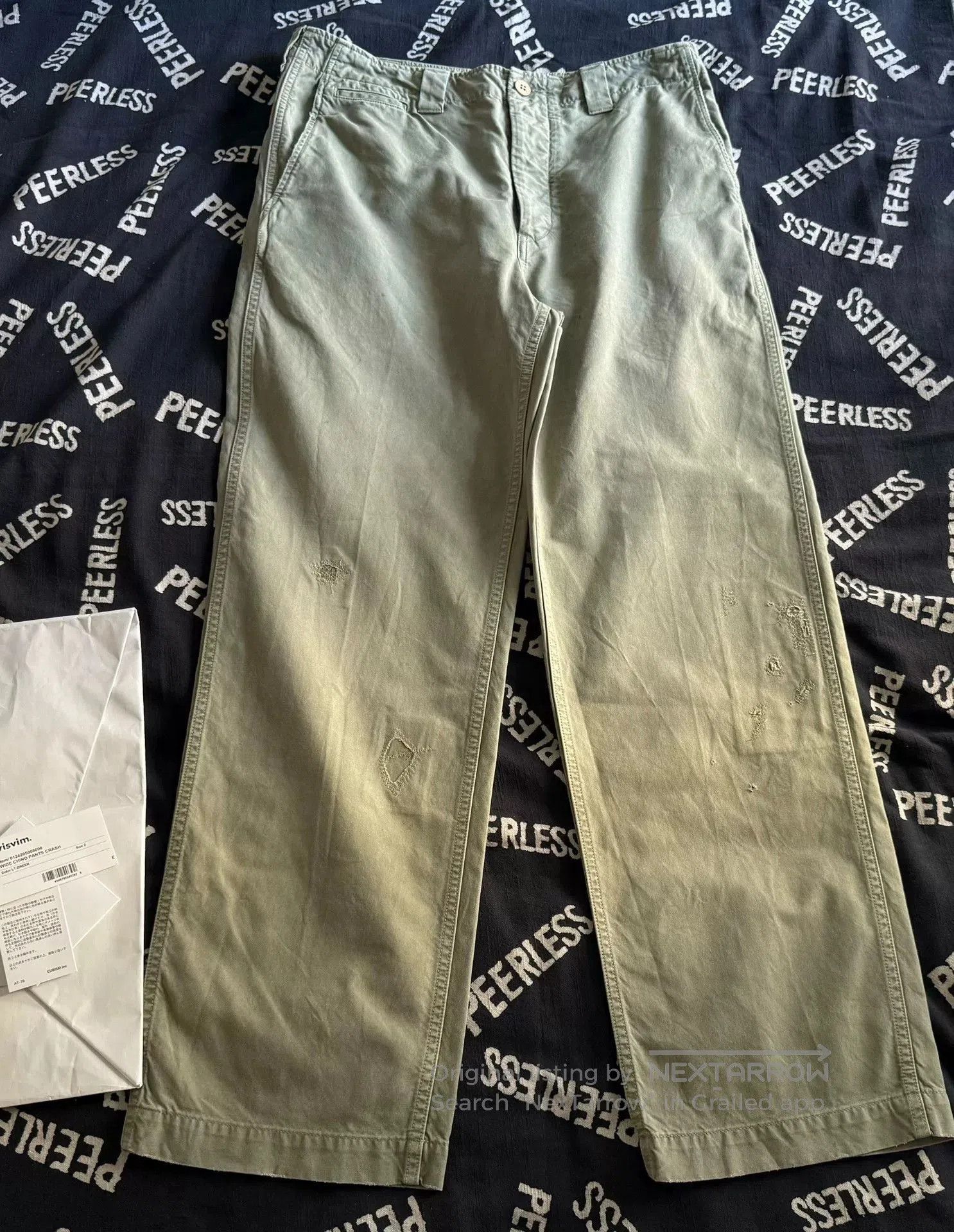 Visvim Visvim 24AW Wide Chino Pants F.I.L Limited. Size US 30 / EU 46 - 1 Thumbnail
