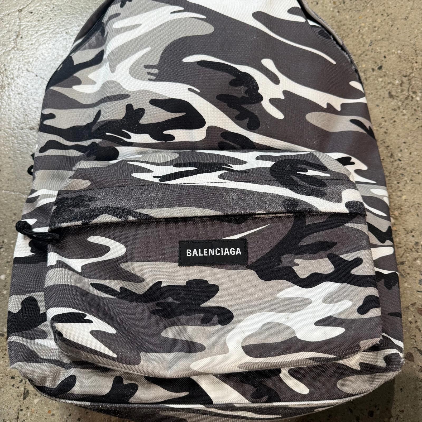Balenciaga Balenciaga Snow Camo Backpack Size ONE SIZE - 3 Thumbnail