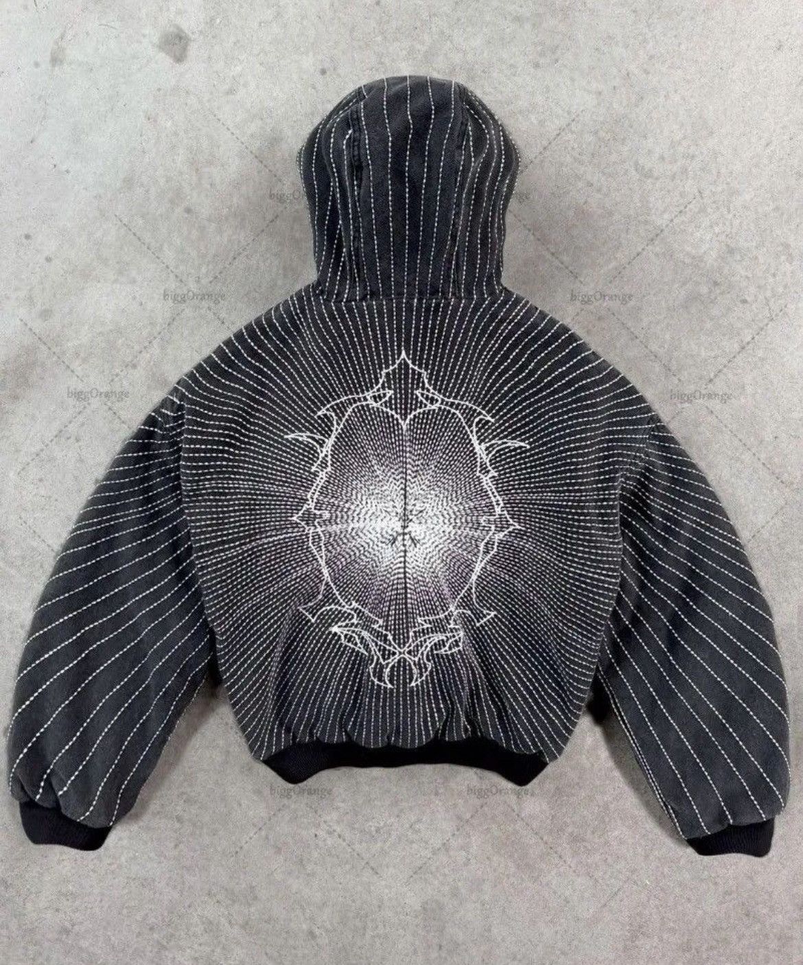 Japanese Brand × Vintage Harajuku Embroidery Zipper Hoodie Size US M / EU 48-50 / 2 - 2 Thumbnail
