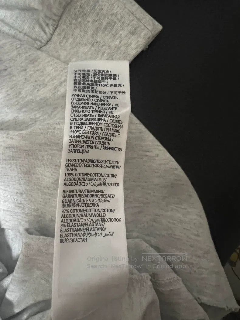 Balenciaga Balenciaga Grey Long Sleeve Size US S / EU 44-46 / 1 - 6 Thumbnail