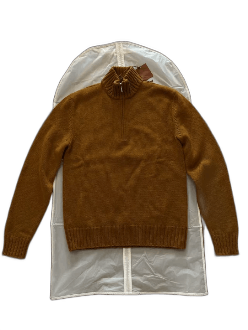 Loro Piana Loro Piana Cashmere Thick Half-Zip Sweater Size US L / EU 52-54 / 3 - 1 Thumbnail