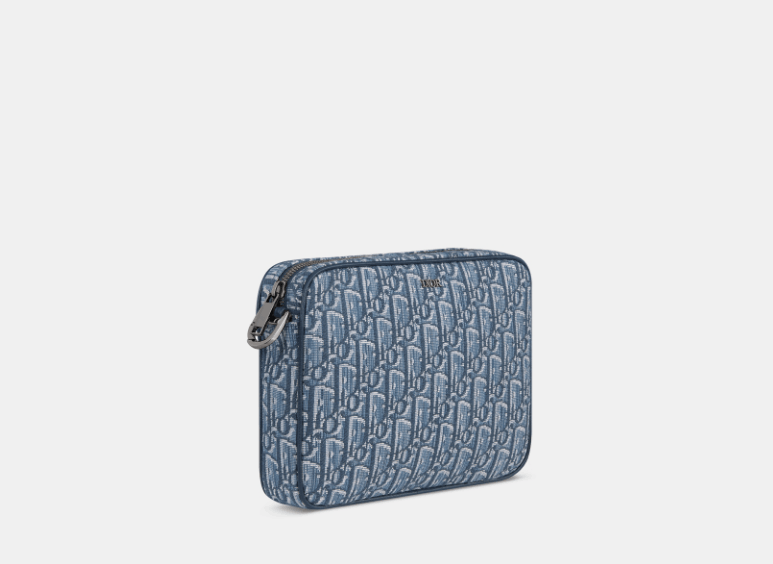Dior o1w1db10426 1ADPO2 Size : OS / Saddle Triple Pouch in Blue Size ONE SIZE - 2 Thumbnail