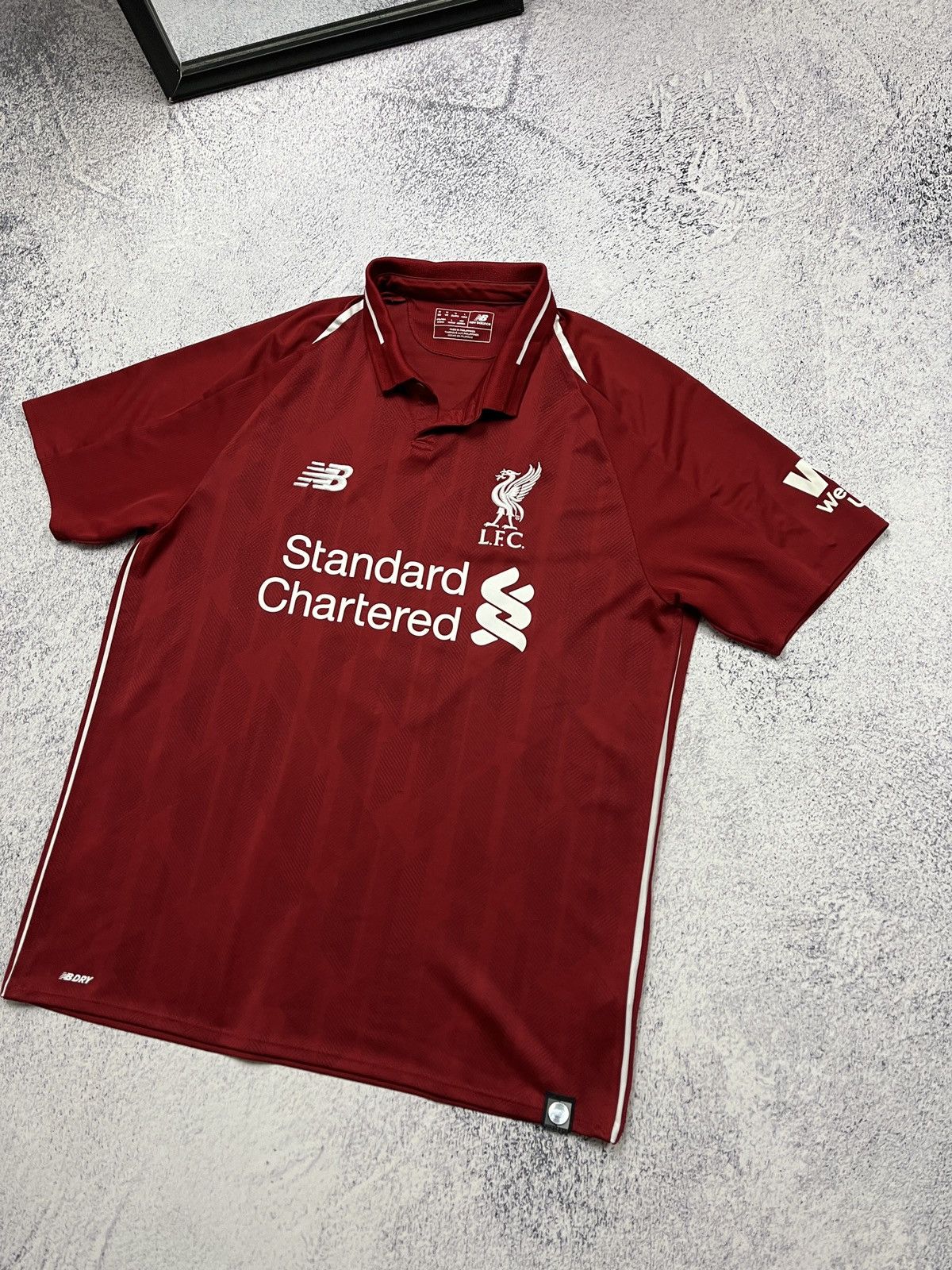 New Balance Liverpool 2018-2019 Home Soccer Jersey Football Kit #8 Keita Size US M / EU 48-50 / 2 - 3 Thumbnail