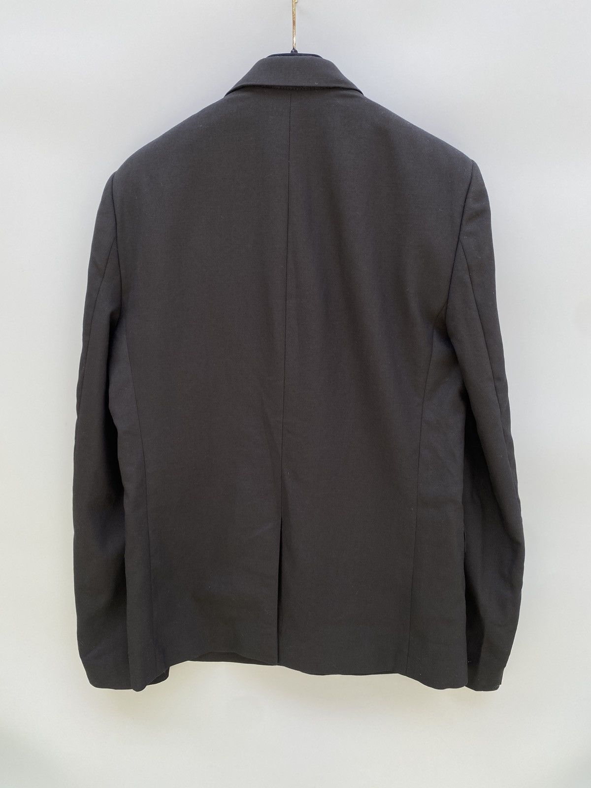 Saint Laurent Paris F/W 2019 Saint Laurent - Two-Button Gabardine Blazer Size XL / US 12-14 / IT 48-50 - 9 Thumbnail