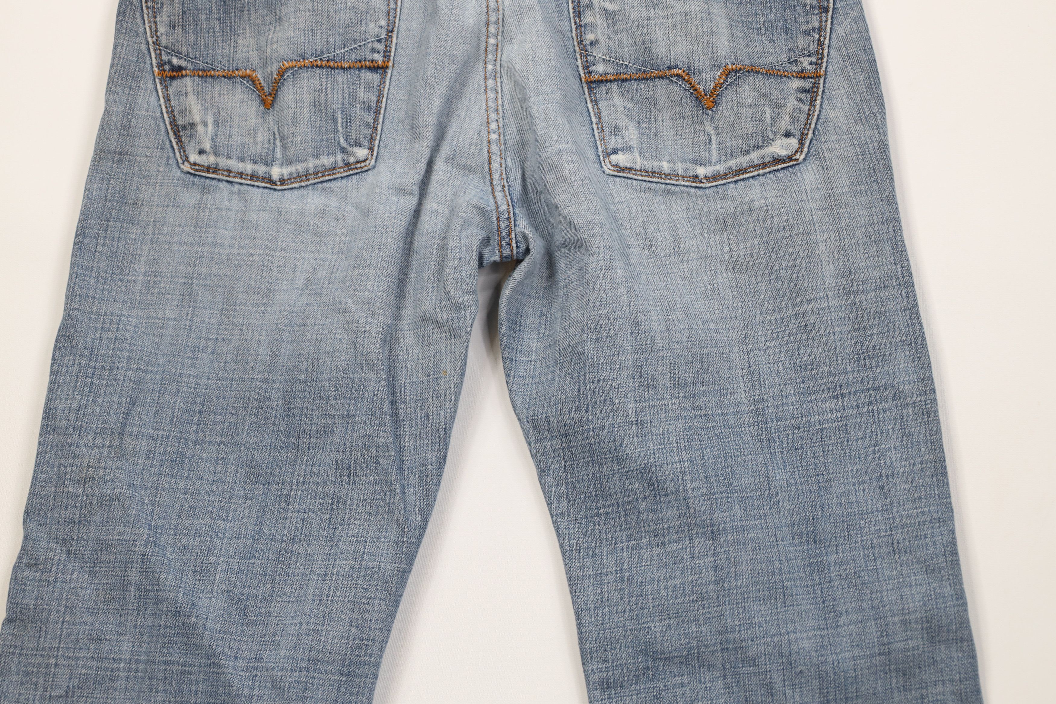 Guess Vintage Y2K Guess Wide Leg Bootcut Denim Jeans Blue Cotton Size US 32 / EU 48 - 13 Thumbnail