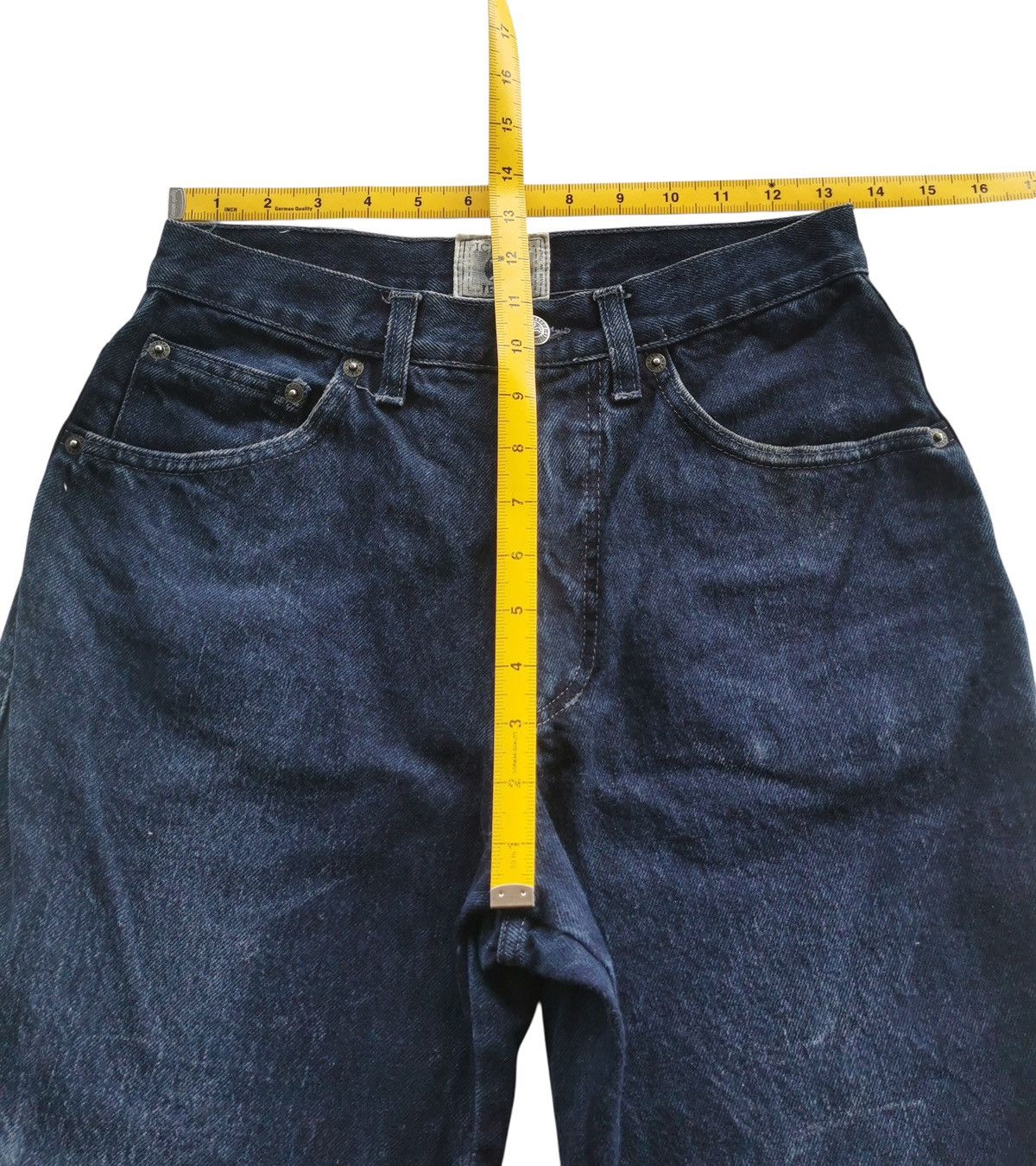 Iceberg Vintage 90s Iceberg Jeans Embroidery Batman Logo Back Pocket Size US 27 - 8 Thumbnail