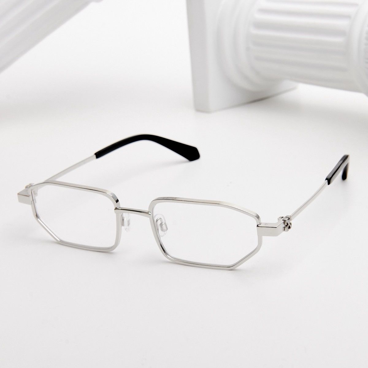 Off-White OFF WHITE STYLE 89 SILVER GLASSES Size ONE SIZE - 2 Thumbnail