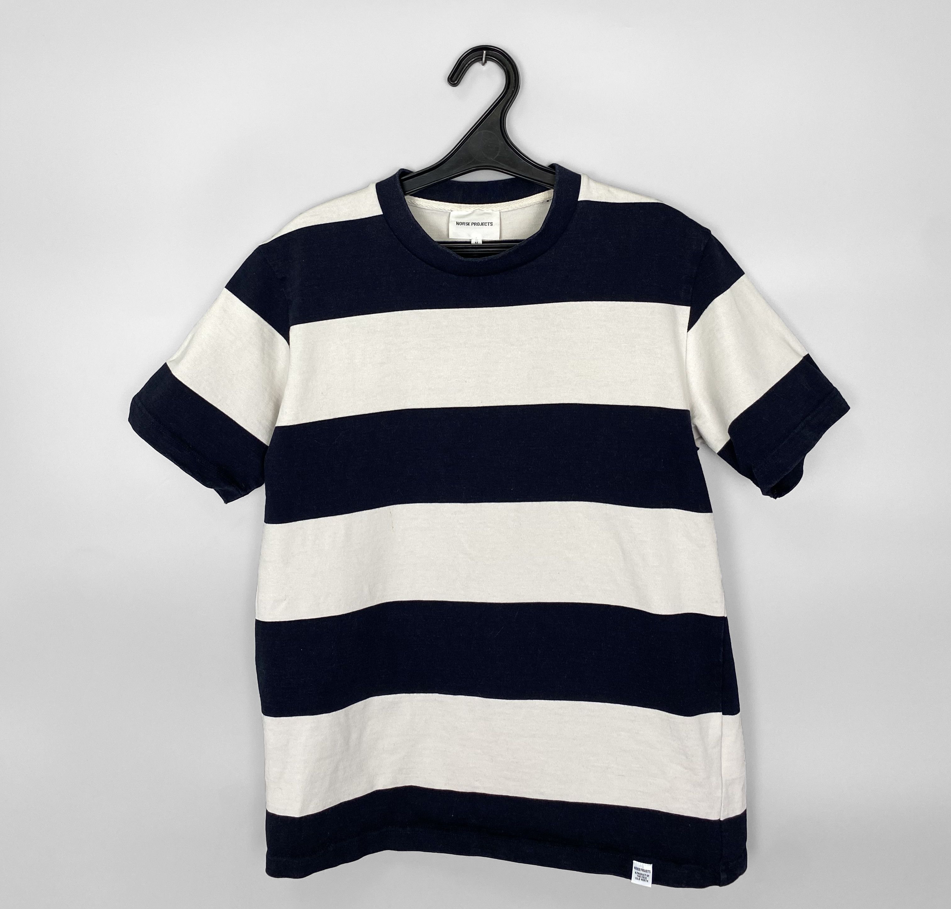Norse Projects Norse Projects Johannes Border Stripe T-Shirt Size US M / EU 48-50 / 2 - 2 Thumbnail