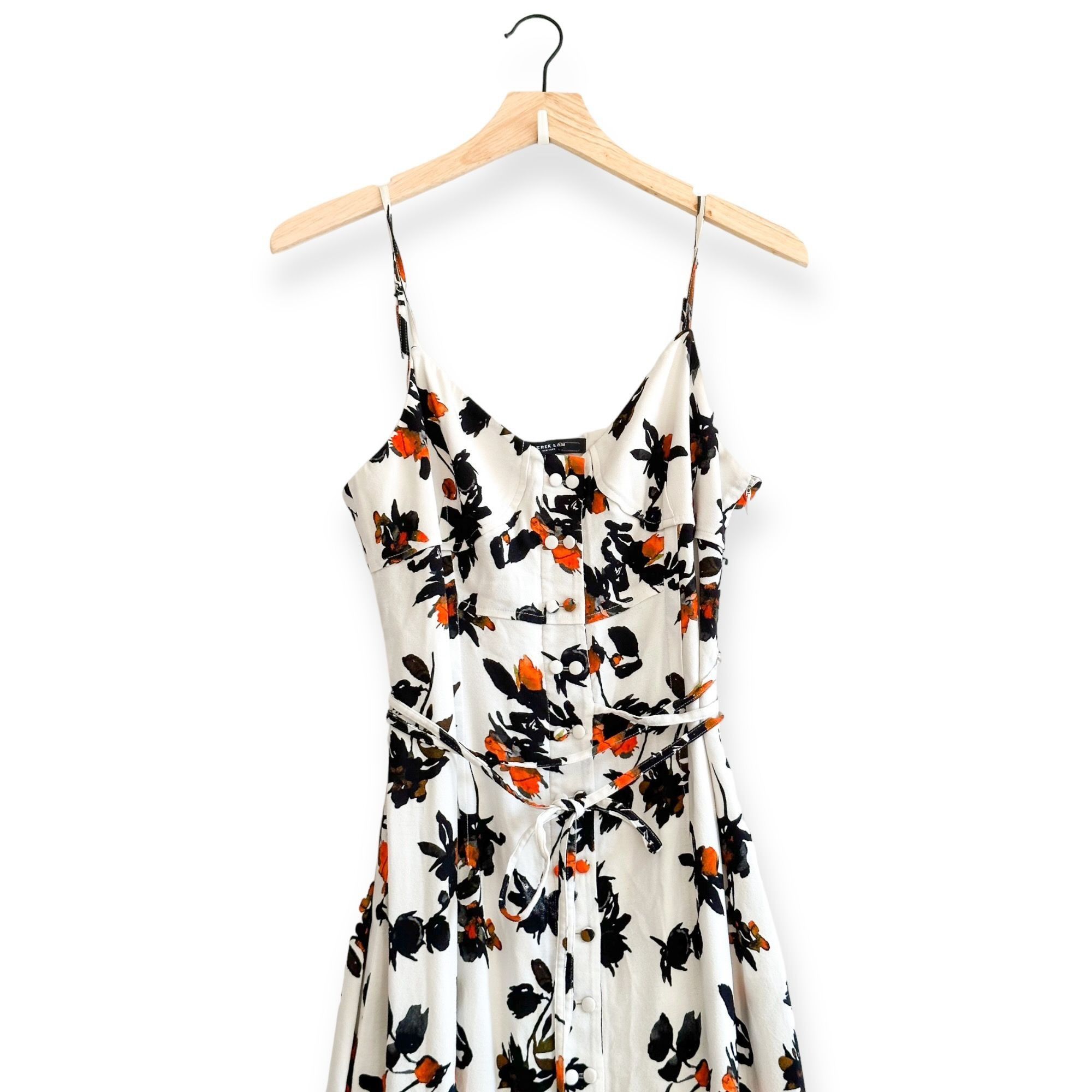 Derek Lam 10 Crosby Derek Lam Floral Camisole Dress, Size 6 Size M / US 6-8 / IT 42-44 - 4 Thumbnail