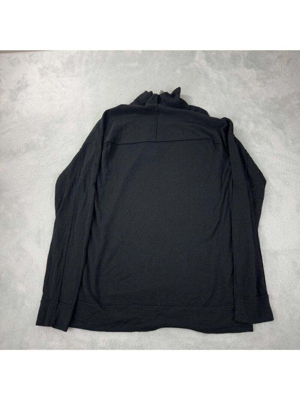Helmut Lang Helmut Lang Men's Size XL 100% Wool 1/4 Black Zip Up Jacket Size US XL / EU 56 / 4 - 6 Thumbnail