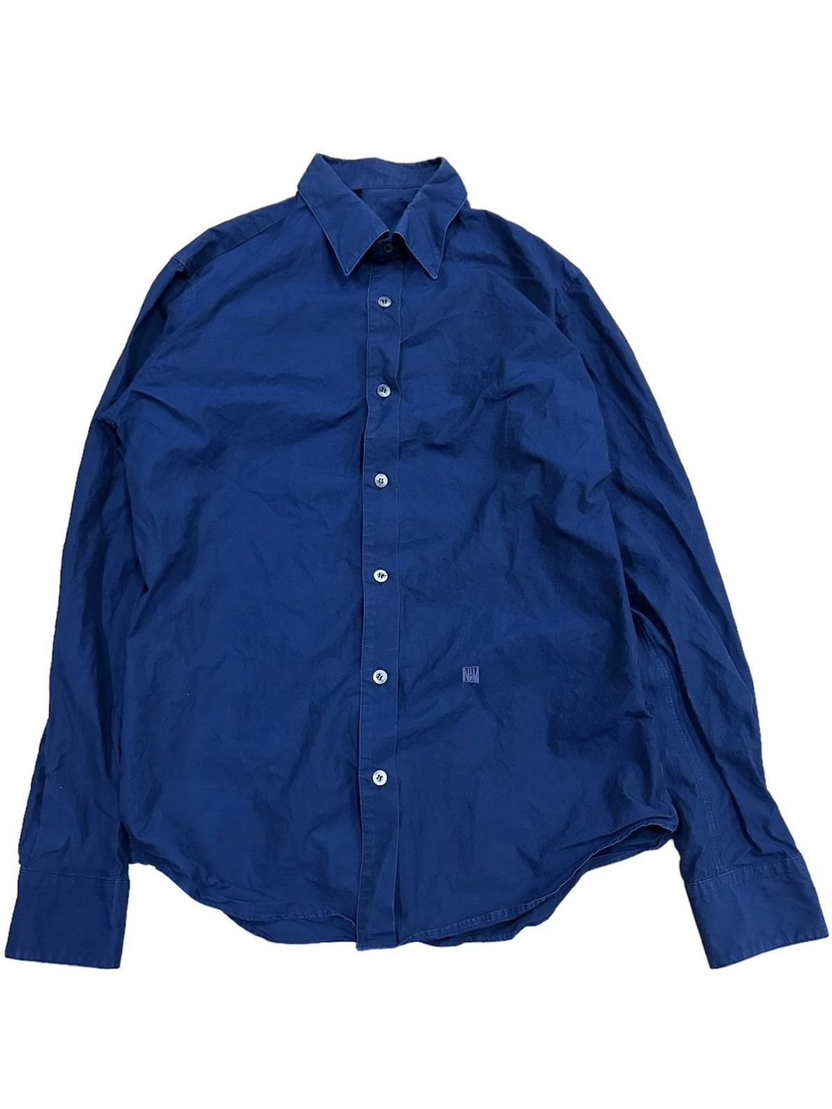 N.Hoolywood N.Hoolywood x Mister Hollywood Heavy Cotton Blue Shirt Size US S / EU 44-46 / 1 - 1 Thumbnail