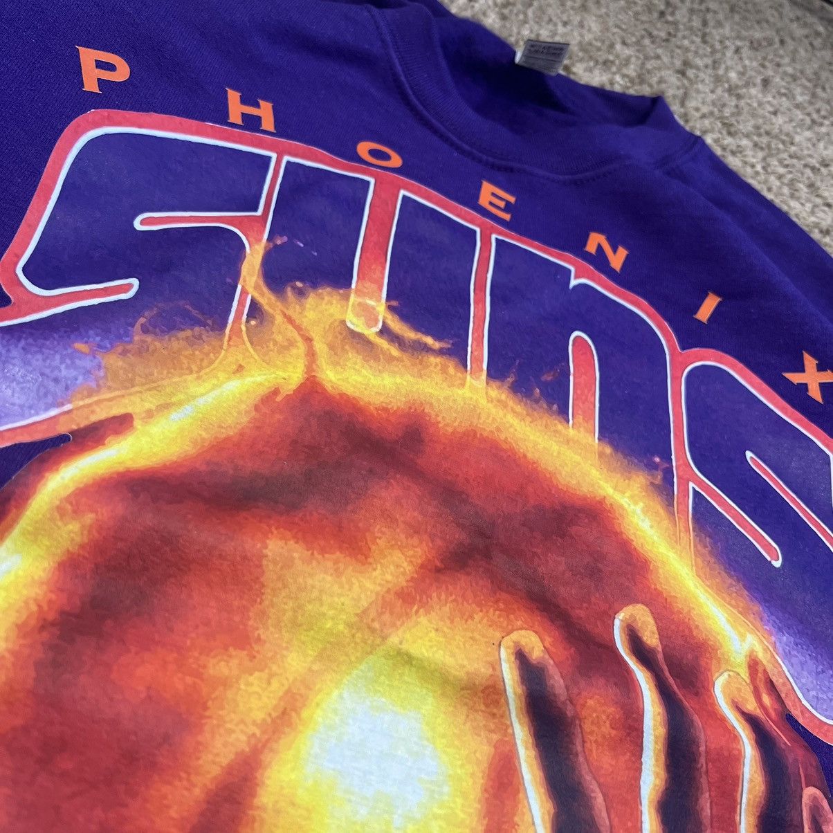 NBA Vintage 90s Phoenix Suns NBA Crewneck Sweatshirt custom Size US L / EU 52-54 / 3 - 7 Thumbnail