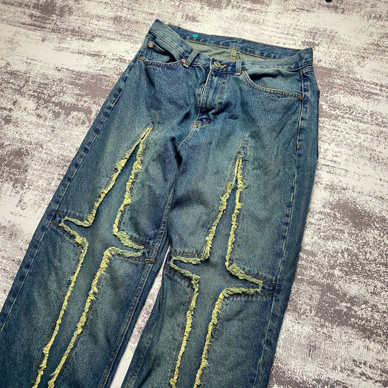 Hysteric Glamour Vintage Archive Baggy Pants Hearts Y2K Size US 30 / EU 46 - 2 Thumbnail