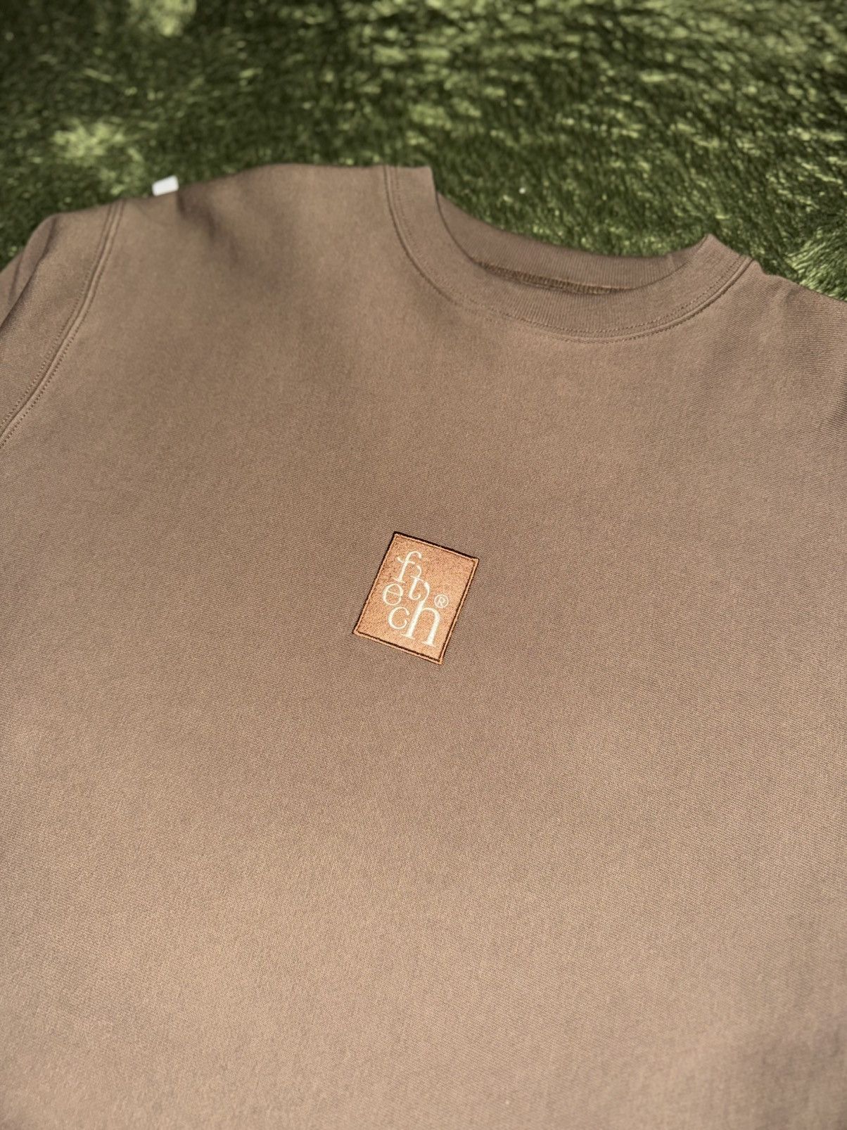 Japanese Brand [M] Fetch Sunday Embroidered Logo Sweatshirt Brown Size US M / EU 48-50 / 2 - 2 Thumbnail
