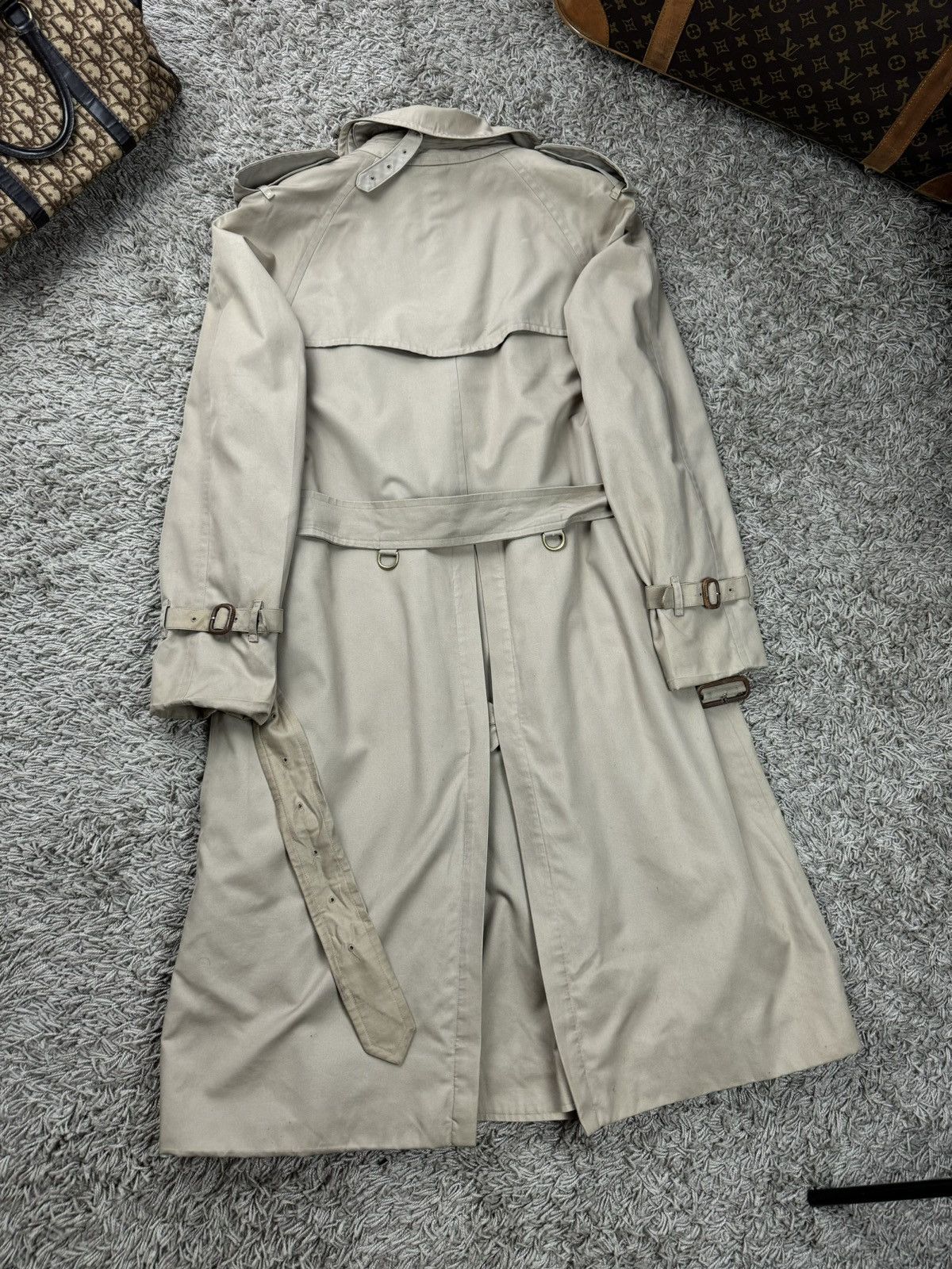 Burberry × Vintage Vintage trench coat Burberry original luxury streetwear item Size M / US 6-8 / IT 42-44 - 5 Thumbnail