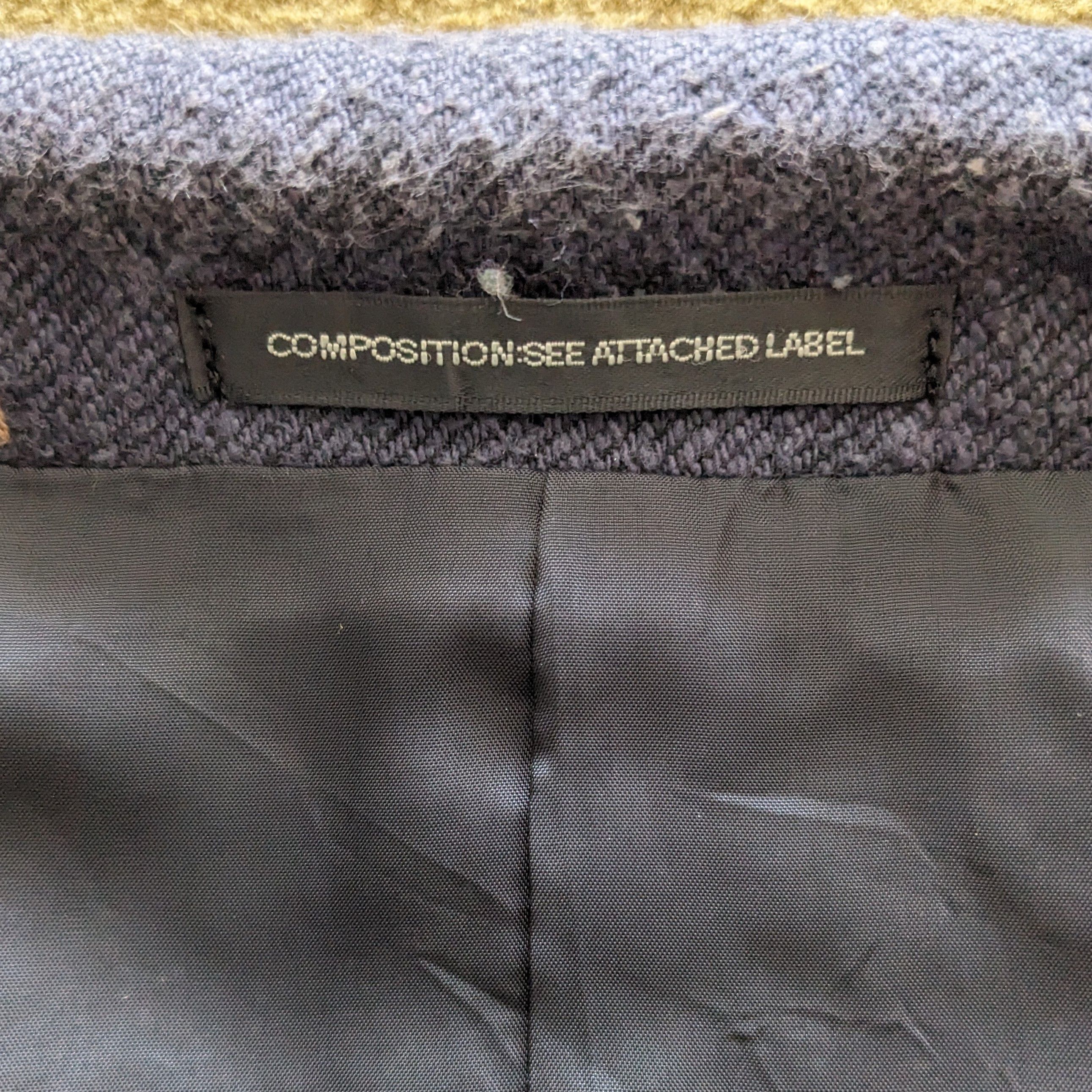 Vintage Vintage Y's YOHJI YAMAMOTO Luxury Brand Blazer Size US XS / EU 42 / 0 - 9 Thumbnail