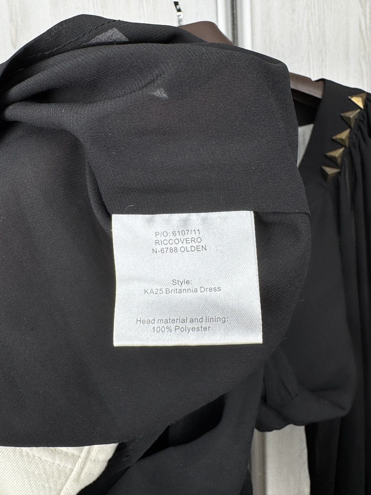 Other Kristian Aadnevik for Ricovero KA25 Britannia Dress black Size S / US 4 / IT 40 - 12 Thumbnail