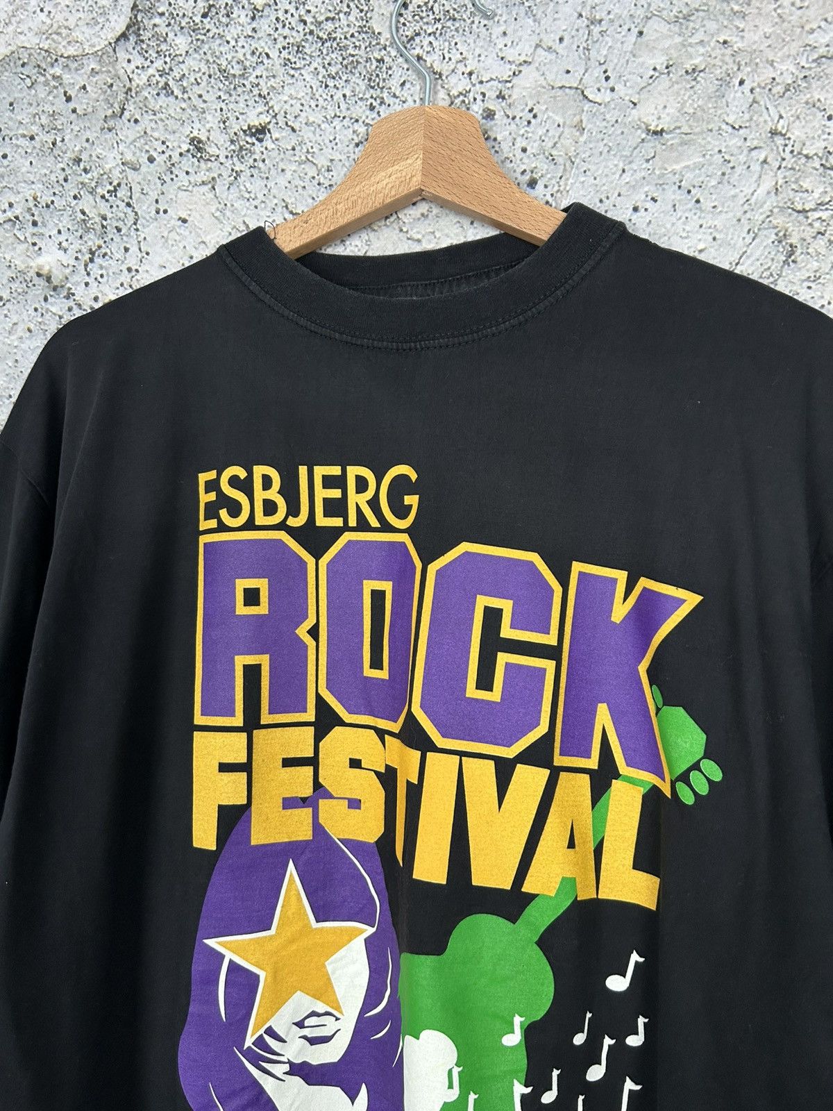 Band Tees Vintage 1996 Esbjerg Rock Festival Meat Leaf Deep Purple Size US L / EU 52-54 / 3 - 4 Thumbnail