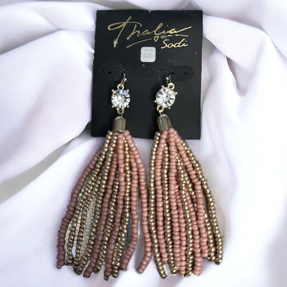 Other Thalia Sodi seed bead tassel dangle earrings Size ONE SIZE - 1 Thumbnail
