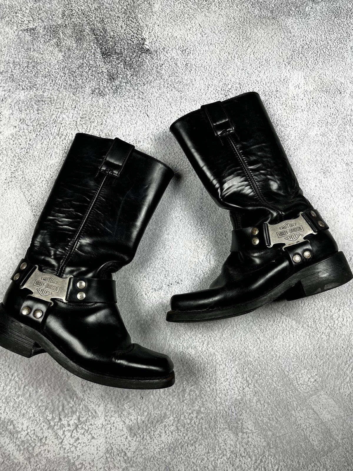 Harley Davidson Harley Davidson leather boots vintage 90s Size US 9 / IT 39 - 2 Thumbnail