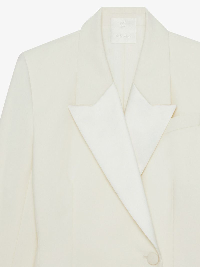 Givenchy o1n1vont0326 Slim Fit Jacket in White Size S / US 4 / IT 40 - 5 Thumbnail