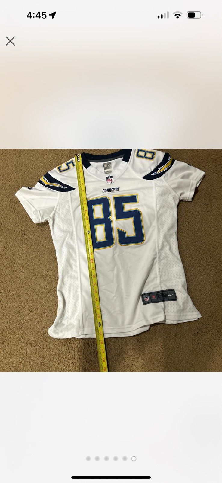 Nike Vintage Nike Antonio gates jersey size small Size US S / EU 44-46 / 1 - 6 Thumbnail