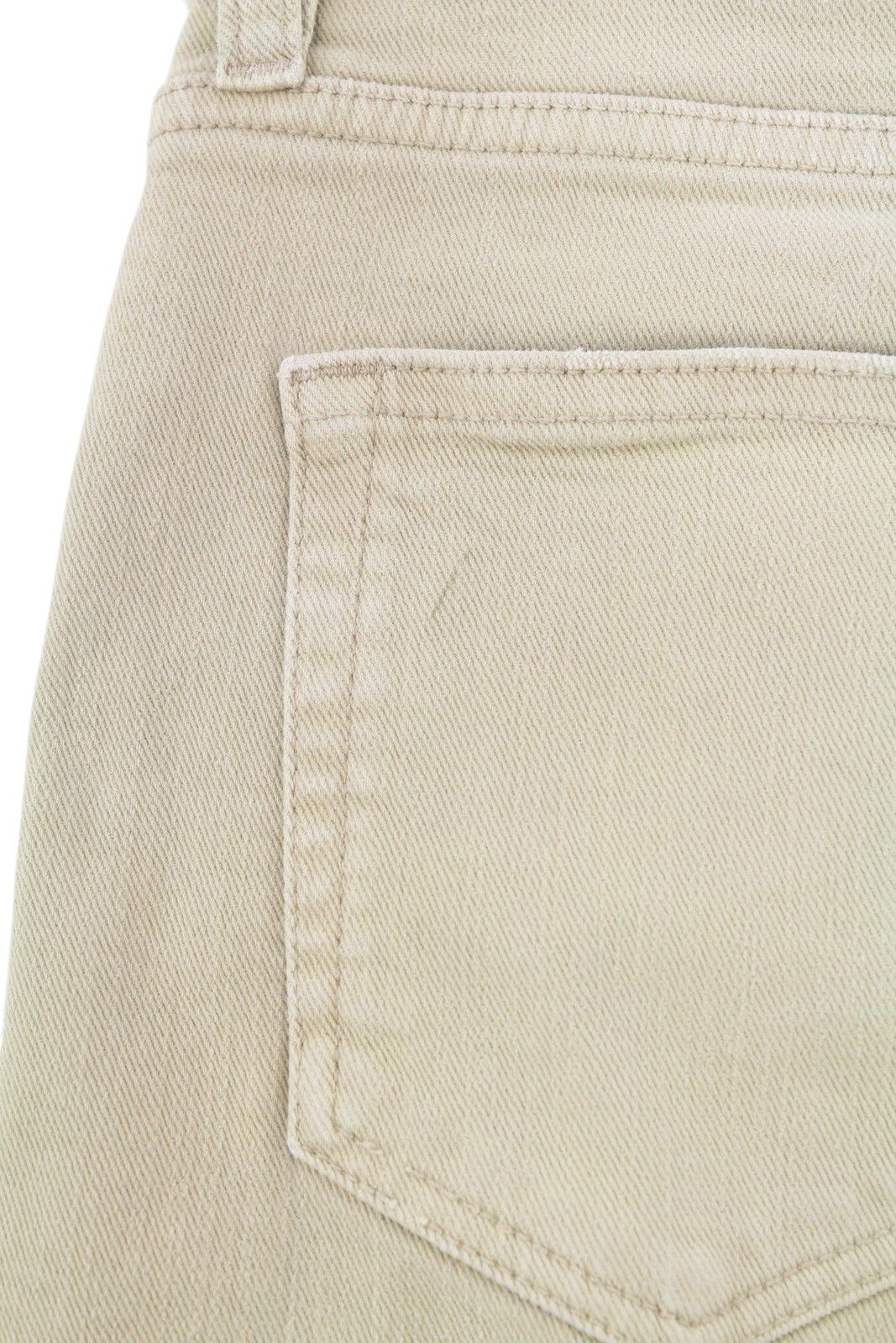 R13 BOY STRAIGHT 24 Khaki Stretch Washed Cropped 86265 Size 24" / US 00 / IT 34 - 13 Thumbnail