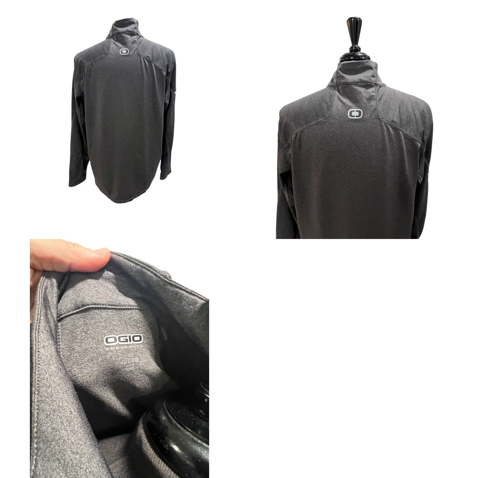 Vintage OGIO Endurance Jacket Mens XL Gray Full Zip Jacket Performance Capital One Logo Mens XL Gray Size US XL / EU 56 / 4 - 8 Thumbnail