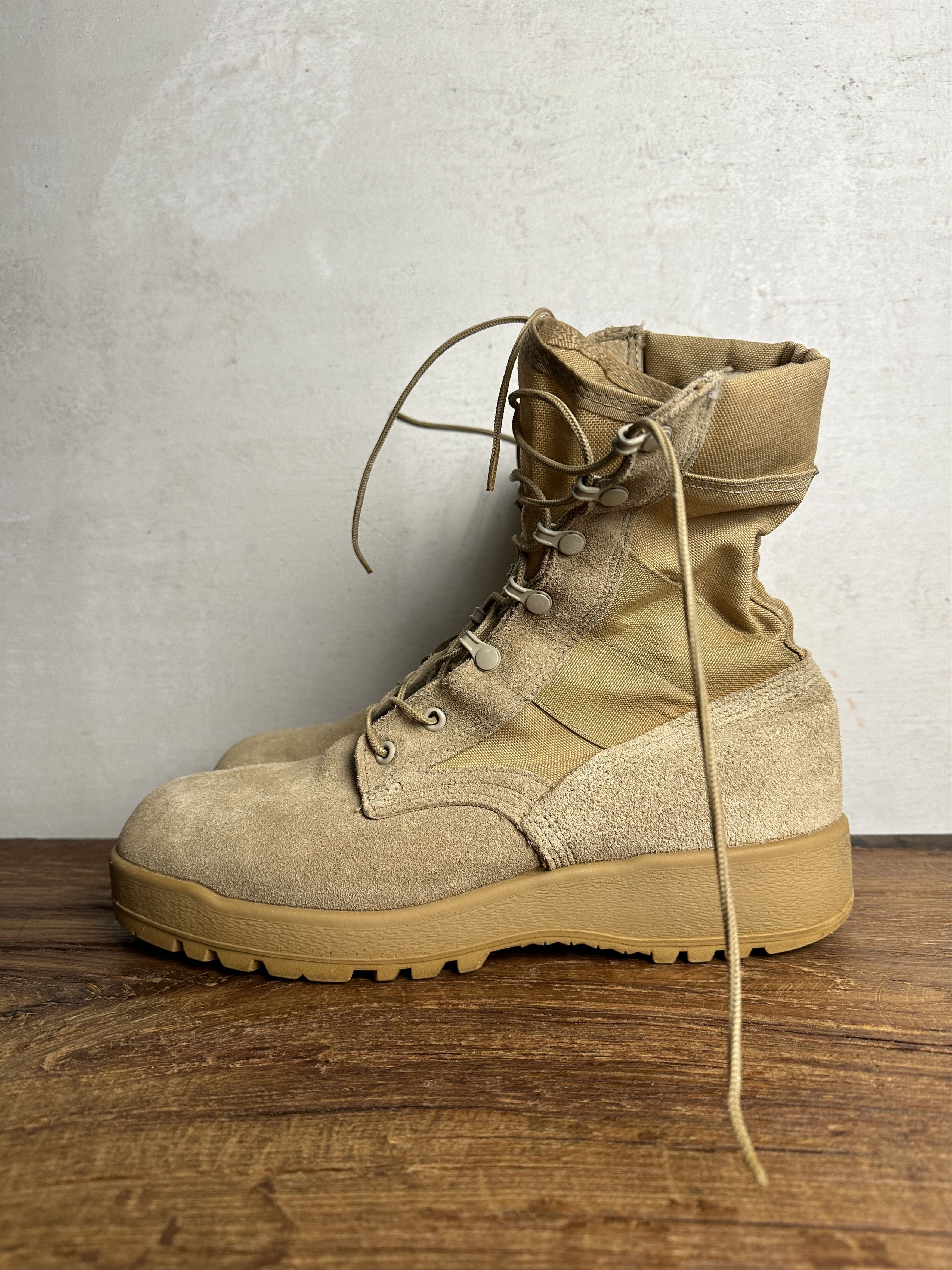 Vintage Military Desert Boots Size US 11 / EU 44 - 1 Thumbnail