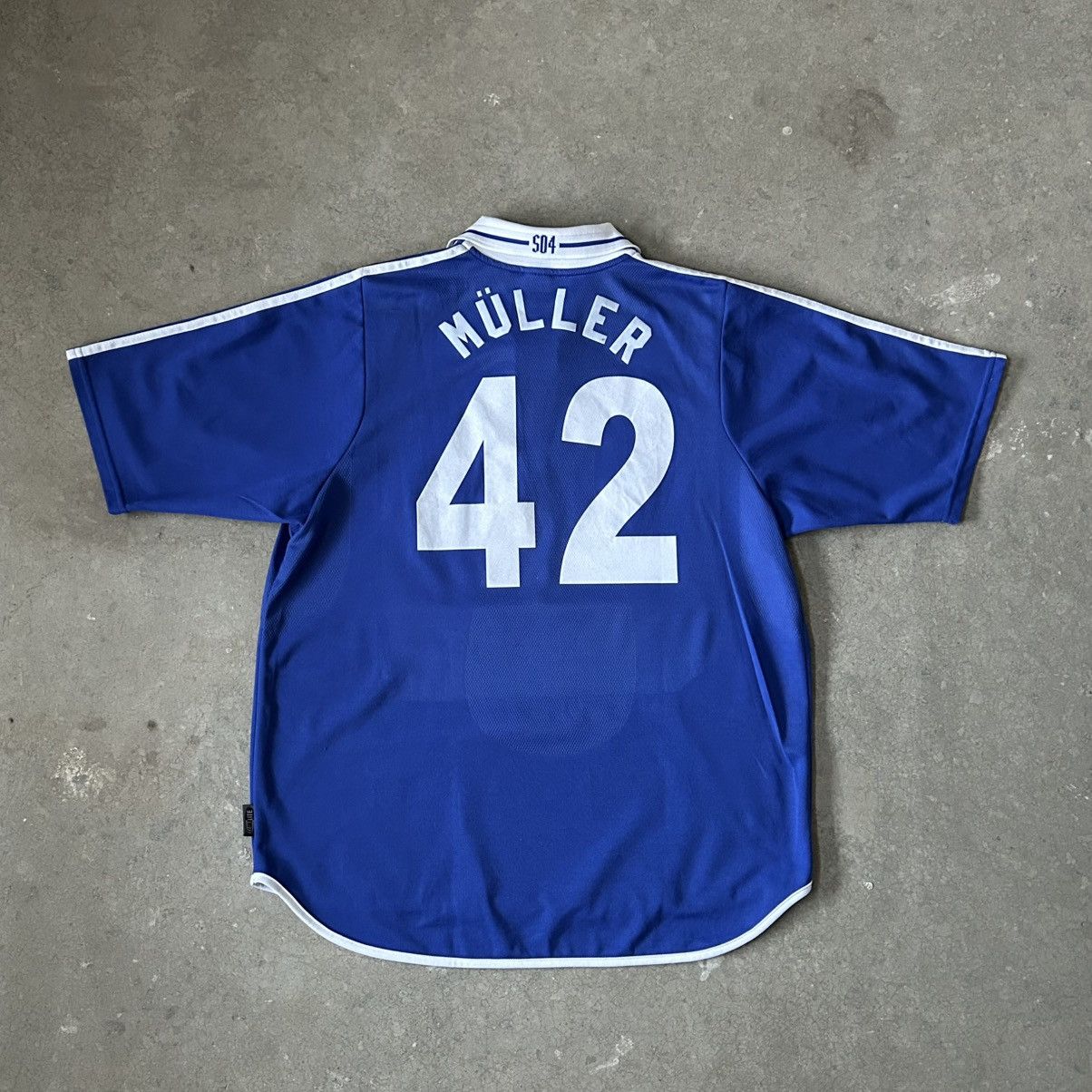 Adidas Vintage Adidas Shalke 04 2000-2001 Jersey Size US XL / EU 56 / 4 - 25 Thumbnail
