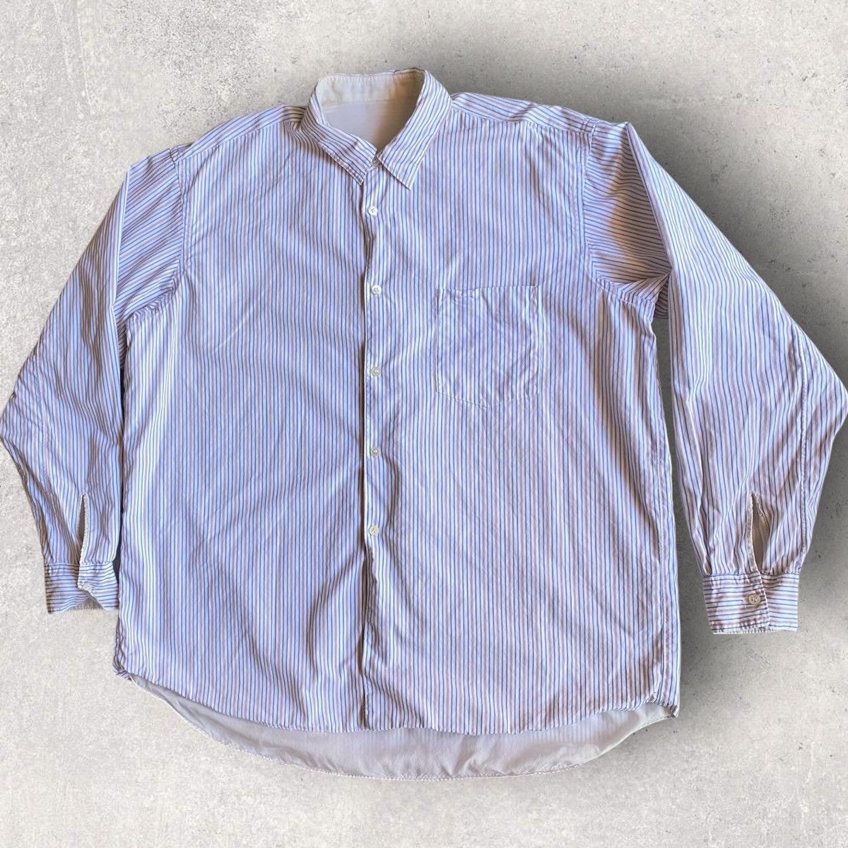 Comme des Garcons SHIRT Vintage 1994 Oversize Layer Reversible Shirt Size US M / EU 48-50 / 2 - 5 Thumbnail