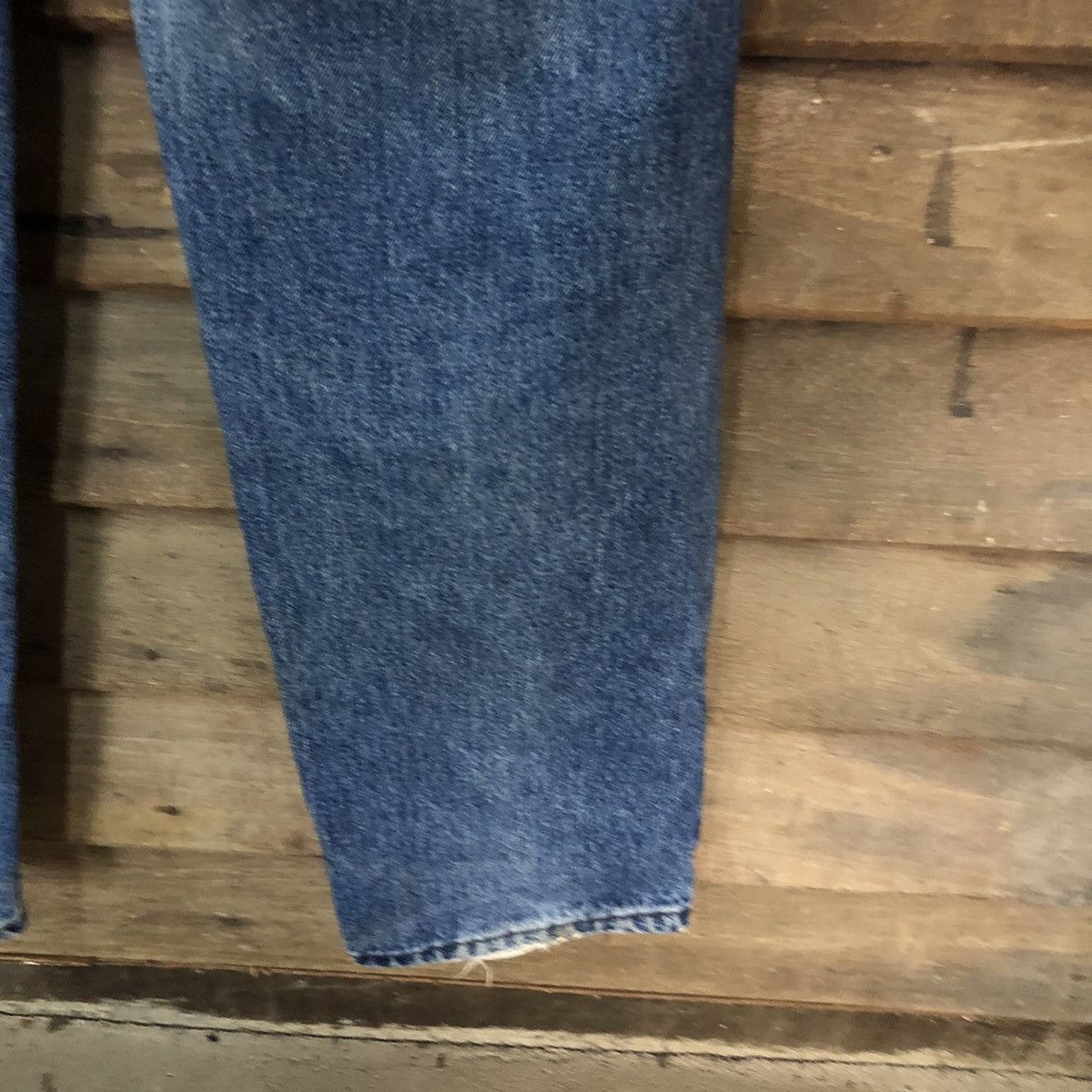 Lee Lee Blue Distressed Denim jeans vintage Pants #7327 Size US 28 / EU 44 - 20 Thumbnail