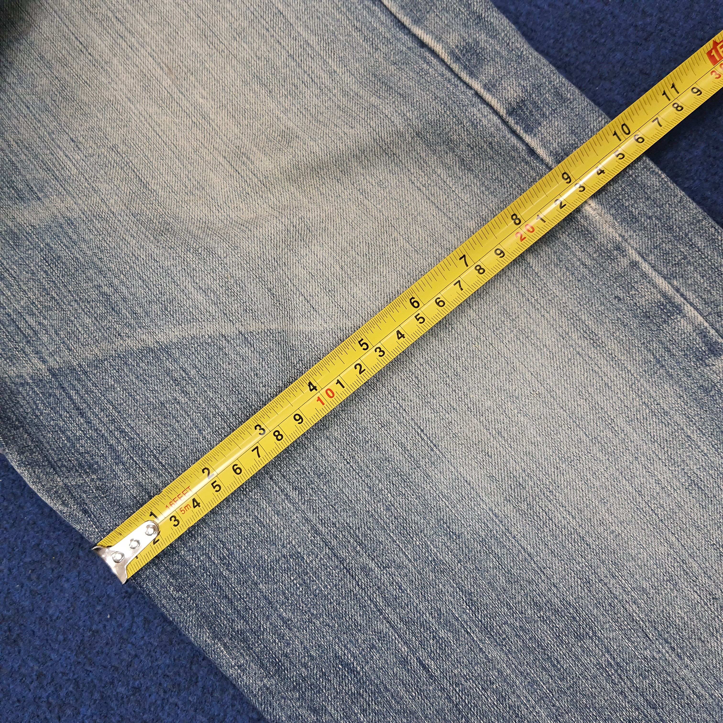 Stussy Vintage Stussy Authentic Workgear Custom Logo Jeans C228N11 Size US 35 - 15 Thumbnail