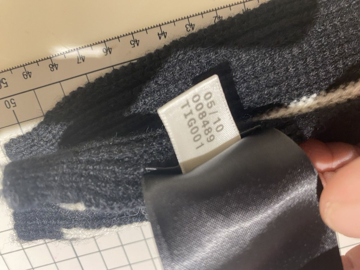 Adidas × Y-3 × Yohji Yamamoto Y-3 Wool Scarf 125X10CM Size ONE SIZE - 5 Thumbnail