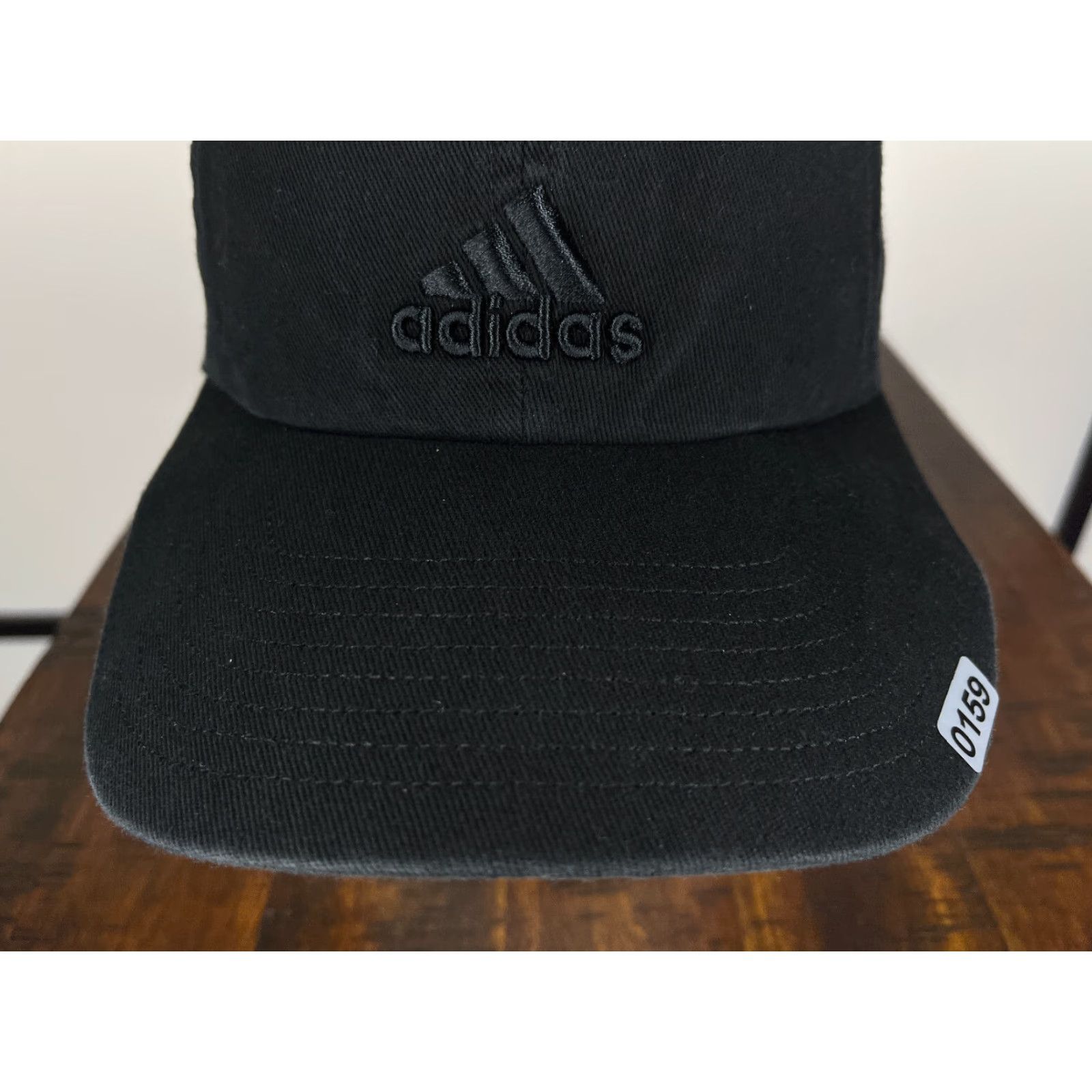 Adidas adidas Hat Cap Strap Back Adult One Size Black 100% Cotton Aeroready Twill Golf Hat Unisex Adults Black Accessories Sports Logo 90s Outdoor Mens Size ONE SIZE - 3 Thumbnail