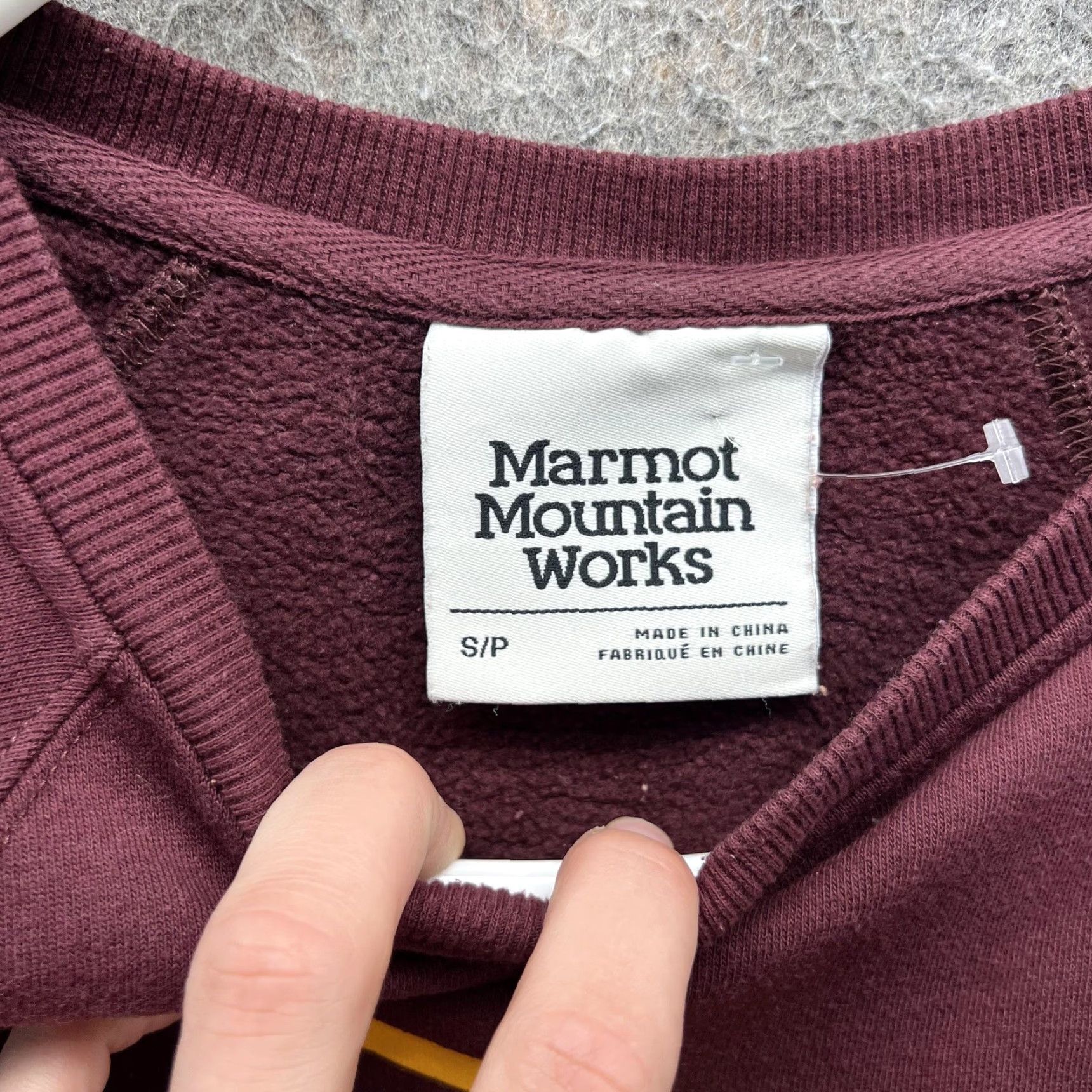 Marmot Marmot Sweatshirt Mens Small Red Graphic Fleece Crewneck Pullover Hiking Logo Size US S / EU 44-46 / 1 - 2 Thumbnail