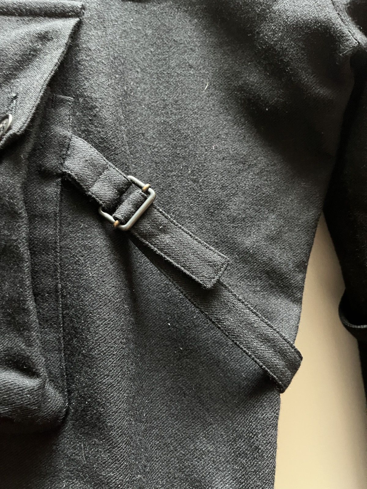 Ann Demeulemeester Ann Demeulemeester FW02 Bondage Cargo Wool Pants Size US 30 / EU 46 - 8 Thumbnail