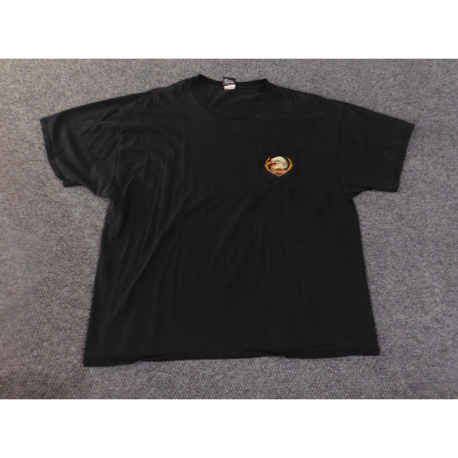 Harley Davidson Harley-Davidson Shirt Mens 3XL Black Smoky Pigeon Forge Tennessee Biker Logo T-Shirt Crew Neck Short Sleeve Cotton Blend Polyester Regular Size US XXL / EU 58 / 5 - 3 Thumbnail
