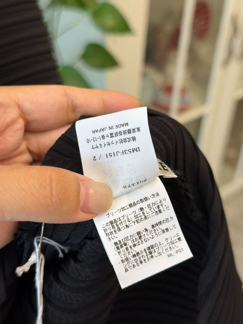 Issey Miyake Issey Miyake size:2 Black main line twill top Size XS / US 0-2 / IT 36-38 - 5 Thumbnail