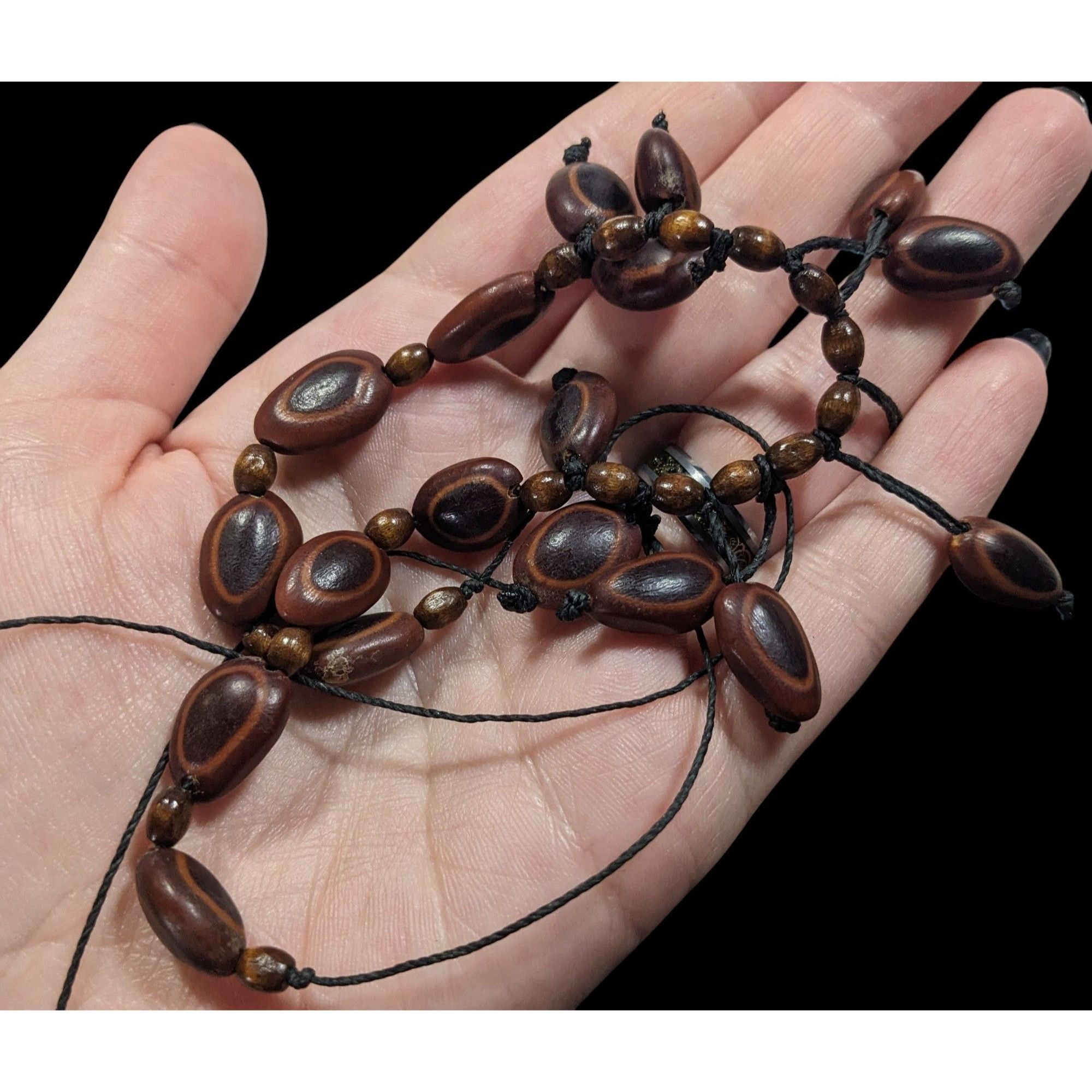 Other Bohemian Elephant Ear Seed Beaded Cascade Necklace Size ONE SIZE - 5 Thumbnail
